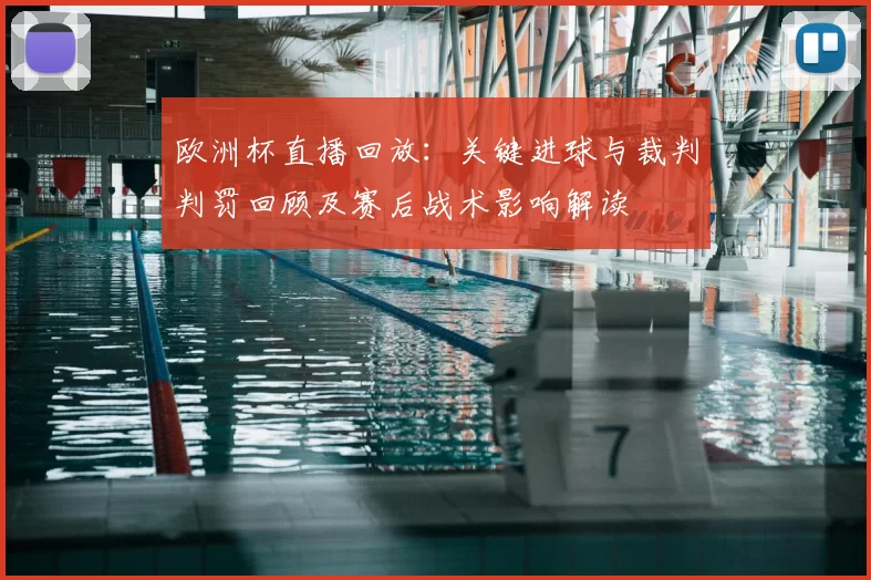 欧洲杯直播回放:关键进球与裁判判罚回顾及赛后战术影响解读